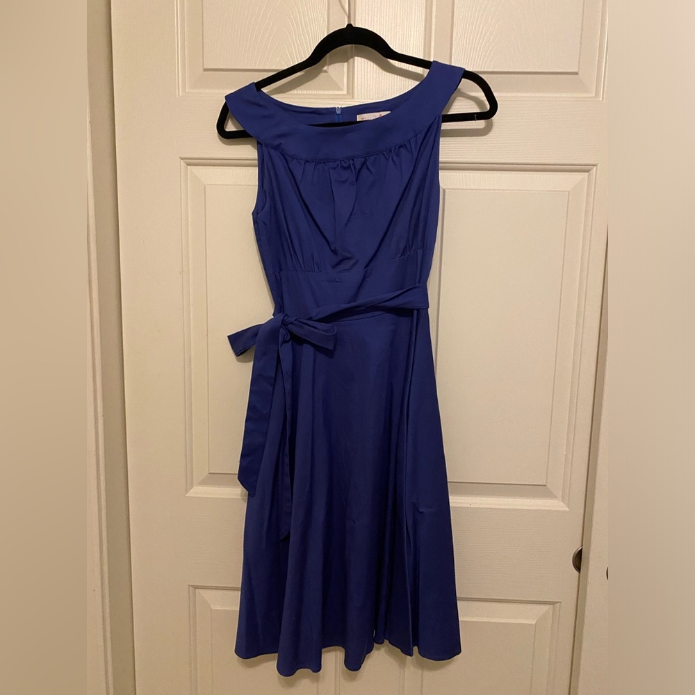 Navy 1950’s styled dress